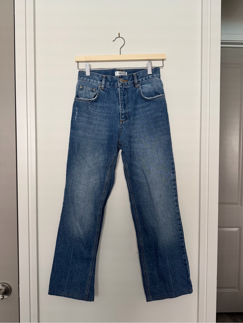 ANINE BING • straight leg jeans